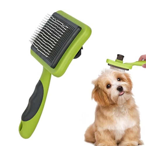 Hundebürste Langhaar, Katzenbürste, Selbstreinigende Zupfbürste, Haustier Bürsten Selbstreinigende Fellbürste,Massage Fellpflege Bürste für Katzen Hunde Kurzhaar,für Mittel und Langhaar Hunde Katzen Hundebürste Langhaar, Katzenbürste, Selbstreinigende Zupfbürste, Haustier Bürsten Selbstreinigende Fellbürste,Massage Fellpflege Bürste für Katzen Hunde Kurzhaar,für Mittel und Langhaar Hunde Katzen von MagiSel