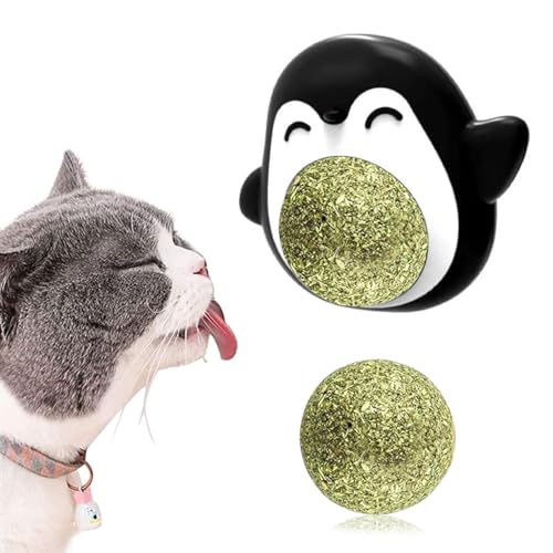 MagiSel Katzenminze Balls Spielzeug für Katze, Katzenminze Wandroller für Katzenlecken, Zahnreinigung Dentales essbares Kätzchenspielzeug, Natürliches drehbares Katzenspielzeug MagiSel Katzenminze Balls Spielzeug für Katze, Katzenminze Wandroller für Katzenlecken, Zahnreinigung Dentales essbares Kätzchenspielzeug, Natürliches drehbares Katzenspielzeug von MagiSel