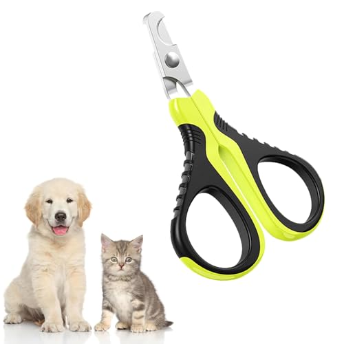 Krallenschere Katzen, Katzen Nagelknipser Für Haustiere, Krallenschere Katzen mit 20 Grad Schneidkopf, Katzen Nagelschneider Edelstahl, Katzen Nagelschere Licht, für kleine Hunde Welpen Katzen Krallenschere Katzen, Katzen Nagelknipser Für Haustiere, Krallenschere Katzen mit 20 Grad Schneidkopf, Katzen Nagelschneider Edelstahl, Katzen Nagelschere Licht, für kleine Hunde Welpen Katzen von MagiSel