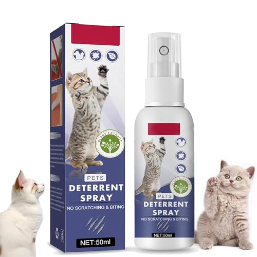 MagiSel Kratzfestes Spray, Anti Kratz Spray für Katzen, Kratzschutz für Katze Hund, Katzenabwehrspray für Innen und Außen, Kratzfestes für Sofa, Tür, Tisch, Möbel, schützt Ihr Zuhause, 50ml MagiSel Kratzfestes Spray, Anti Kratz Spray für Katzen, Kratzschutz für Katze Hund, Katzenabwehrspray für Innen und Außen, Kratzfestes für Sofa, Tür, Tisch, Möbel, schützt Ihr Zuhause, 50ml von MagiSel