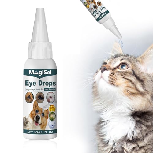 MagiSel Spezial Augentropfen für Hunde und Katzen 30 ml, Augentropfen für Hunde & Katzen mit kolloidalem Silber, Augentropfen Kolloidales Silber Hund, Augenpflege – Juckreiz, Reizung, Tränenflecken MagiSel Spezial Augentropfen für Hunde und Katzen 30 ml, Augentropfen für Hunde & Katzen mit kolloidalem Silber, Augentropfen Kolloidales Silber Hund, Augenpflege – Juckreiz, Reizung, Tränenflecken von MagiSel