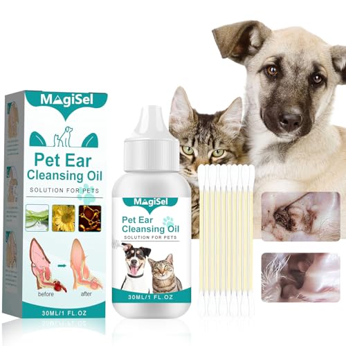 Ohrentropfen mit kolloidalem Silber 30ml Für Hunde und Katzen, Ohrenreiniger Hund & Katze, Natürlich gegen Entzündung, Juckreiz, Ohrenspülung, Ohrenschmalz Entferner, Ohrenpflege, Gesunde Ohren Ohrentropfen mit kolloidalem Silber 30ml Für Hunde und Katzen, Ohrenreiniger Hund & Katze, Natürlich gegen Entzündung, Juckreiz, Ohrenspülung, Ohrenschmalz Entferner, Ohrenpflege, Gesunde Ohren von MagiSel