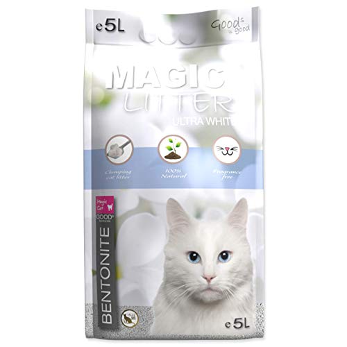Magic Cat Placek Litter Ultra White 10L 8600g von Magic Cat