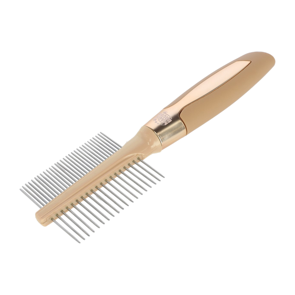Kerbl MagicBrush Fellkamm Fein/Grob - Gold von MagicBrush