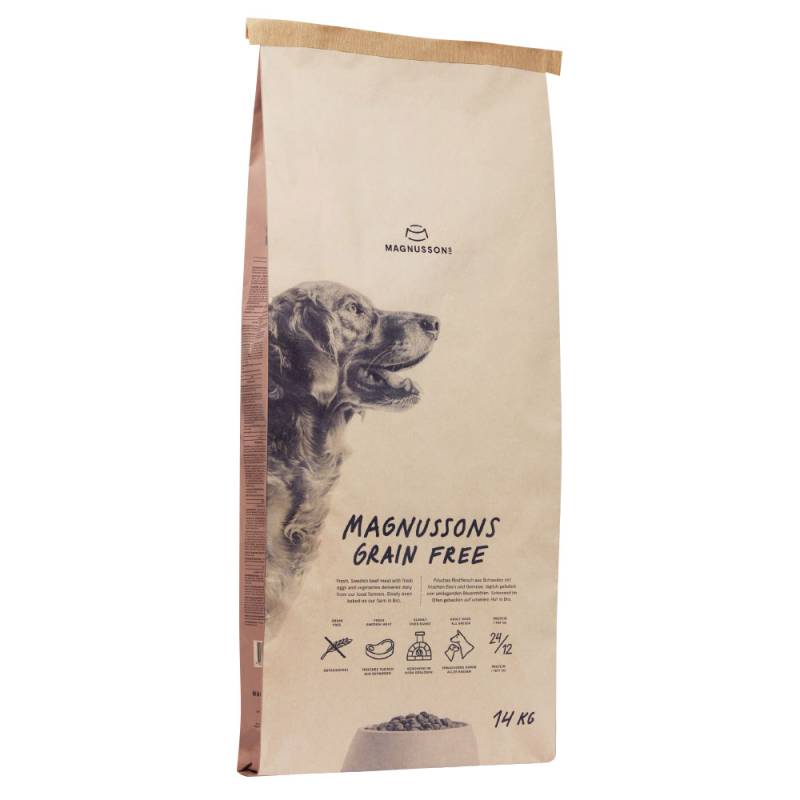 MAGNUSSONS Grain Free - Sparpaket: 2 x 14 kg von Magnusson