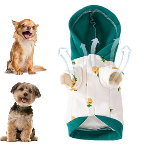 Maidong Hunde-Hoodie für große Hunde,Hundekleidung mit Kapuze | Warme Feiertags-Cosplay-Kleidung, modisch für Welpen, kleine und ältere Hunde von Maidong