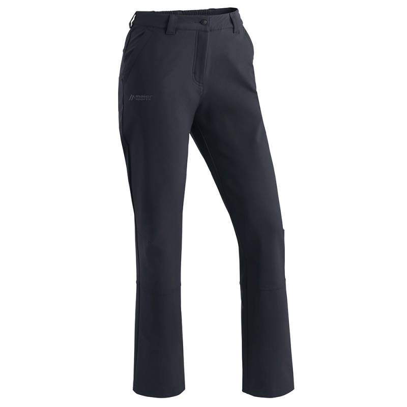 Maier Sports® Damenhose Essential Flex black, Gr. 24 von Maier Sports®