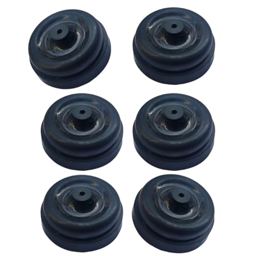 Maigridy Gummi-Membran-Ersatz-Aquarium-Luftpumpen, Silikon-Teile-Set für Aquarien, Wasserzubehör, Luftzubehör, 6 Stück Maigridy Gummi-Membran-Ersatz-Aquarium-Luftpumpen, Silikon-Teile-Set für Aquarien, Wasserzubehör, Luftzubehör, 6 Stück von Maigridy