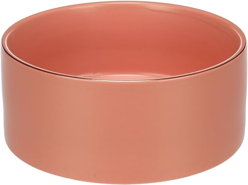 Personalisierter Hundefutter- und Trinknapf – Rund, Keramik, Rosa – 18×7,5 cm, 1200 ml – Mit Wunschnamen graviert Personalisierter Hundefutter- und Trinknapf – Rund, Keramik, Rosa – 18×7,5 cm, 1200 ml – Mit Wunschnamen graviert von Mainely