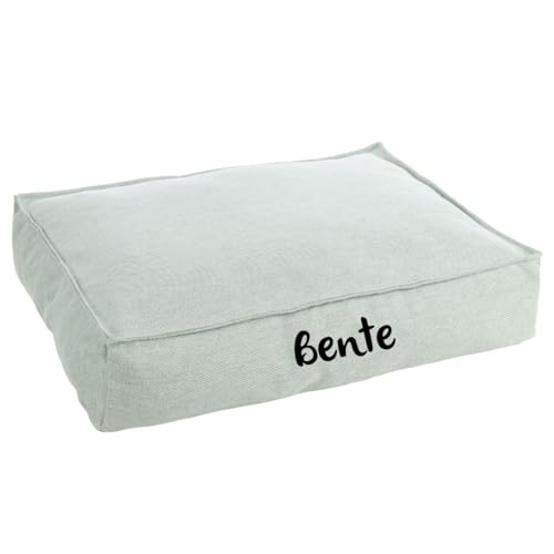 Petslino - Personalisierbares Hundebett Baldar – Rechteckiges Kissen mit Namen – 100x70x18 cm – Grün – Memory Foam Flocken – Waschbarer Bezug – rutschfest – Made in Europe Petslino - Personalisierbares Hundebett Baldar – Rechteckiges Kissen mit Namen – 100x70x18 cm – Grün – Memory Foam Flocken – Waschbarer Bezug – rutschfest – Made in Europe von Mainely