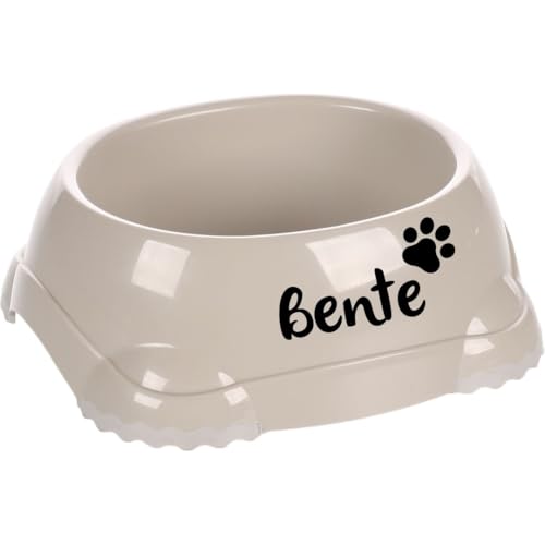 Petslino - Personalisierter Hundenapf Leno Classic 735 ml – Kunststoffnapf rutschfest & spülmaschinengeeignet – Mit Namensgravur – Made in Europe – Futternapf & Wassernapf für Hunde von Mainely