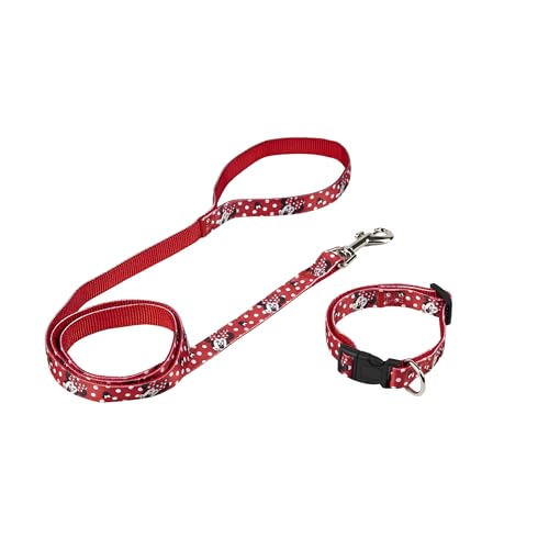 Minnie Hundehalsband und Leine – Mittelgroßes und großes Hundehalsband und Leine – Personalisiertes Minnie Hundehalsband – Superhelden-Hundehalsband und Leine – Offizielle Disney-Lizenz von CERDÁ LIFE'S LITTLE MOMENTS