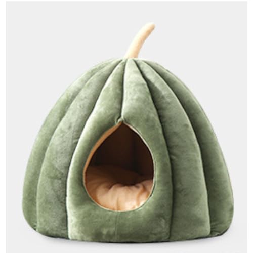 Maitawa Warmes Flauschiges Katzenbett mit Weicher PP-Füllung - Katzen Bettchen, Katzen Körbchen für Ultimative Behaglichkeit, Größe 40x40x35 cm Bequem für Katzenschlafplatz von Maitawa