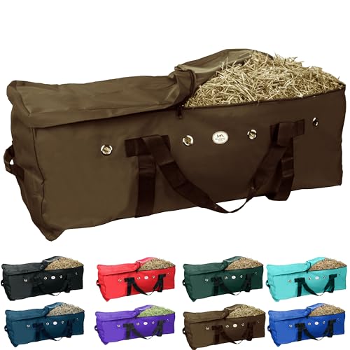 Majestic Ally 1200 D Nylongewebe, extra groß, 132,1 x 68,6 x 53,3 cm, robuste Heuballen-Aufbewahrungstasche von Majestic Ally
