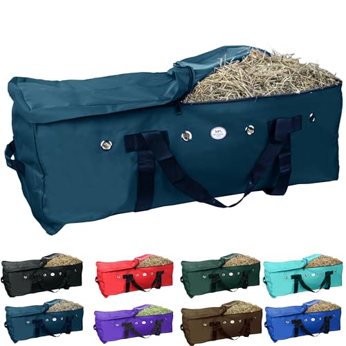 Majestic Ally Heuballensack 1200 D groß 111,8 x 50,8 x 40,6 cm und XL 53 x 29 x 21 (44 x 20 x 16, Blaugrün) von Majestic Ally