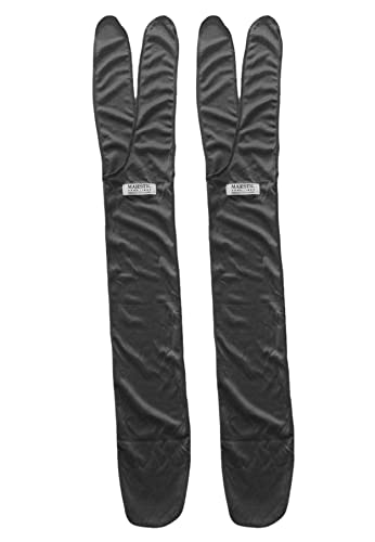 Majestic Ally Schweiftasche aus Lycra für Pferde, zum sauberen und Schutz des Schwanzes, 2 Stück (schwarz) von Majestic Ally
