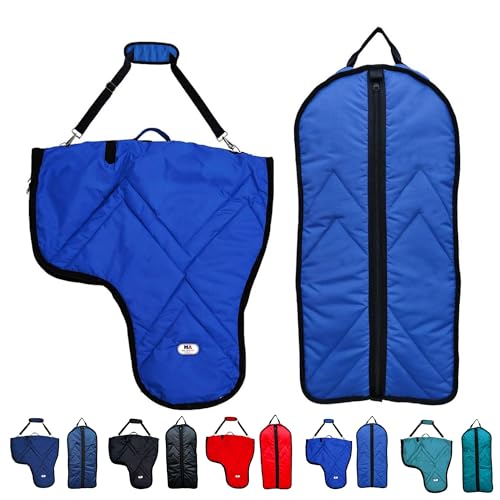 Majestic Ally Westernsattel-Tragetasche, Nylon, gepolstert, mehrere Farben (Königsblau) von Majestic Ally