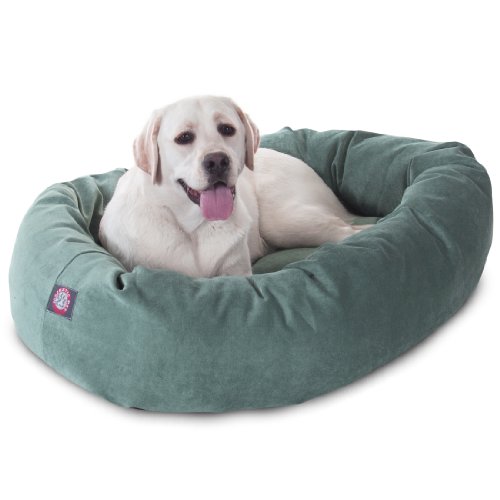 Majestic Pet Azure Villa Collection Hundebett, Mikro-Samt, Bagel, 101,6 cm L x 73,9 cm B x 22,9 cm T Majestic Pet Azure Villa Collection Hundebett, Mikro-Samt, Bagel, 101,6 cm L x 73,9 cm B x 22,9 cm T von Majestic