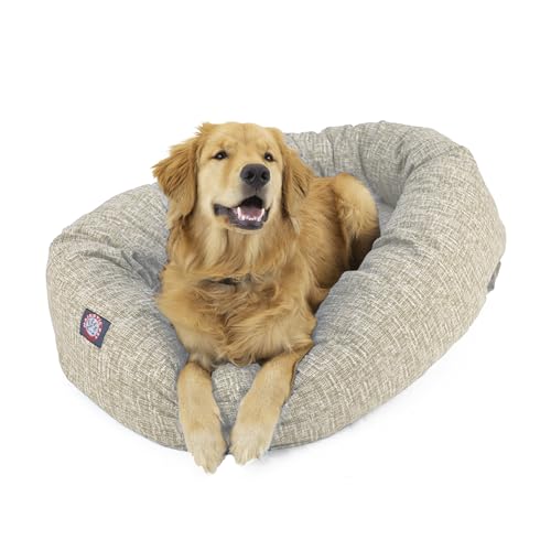 Majestic Pet Bagel Beruhigendes Hundebett waschbar – gemütliches weiches rundes Hundebett mit Wirbelsäulenunterstützung für Hunde zum Ausruhen des Kopfes – flauschiges Donut-Hundebett 132 x 89 x 28 cm Majestic Pet Bagel Beruhigendes Hundebett waschbar – gemütliches weiches rundes Hundebett mit Wirbelsäulenunterstützung für Hunde zum Ausruhen des Kopfes – flauschiges Donut-Hundebett 132 x 89 x 28 cm von Majestic