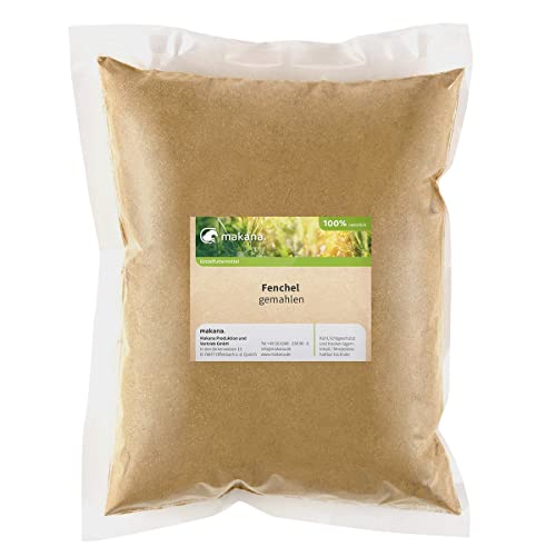 Makana Fenchel für Tiere, gemahlen, 500 g Tüte von Makana