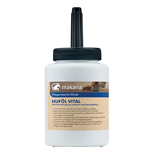 Makana Huföl Hufvital Oleogel, 500 ml Spenderflasche mit Pinsel (1 x 0,5 l) von Makana