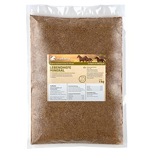 Makana Lebendhefe, Saccharomyces cerevisae, 1000 g Beutel von Makana