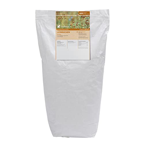 Makana Leinkuchen Granulat für Pferde, 10 kg Sack Makana Leinkuchen Granulat für Pferde, 10 kg Sack von Makana
