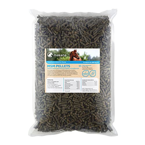 Makana MSM Pellets für Pferde, 1,5 kg Beutel von Makana