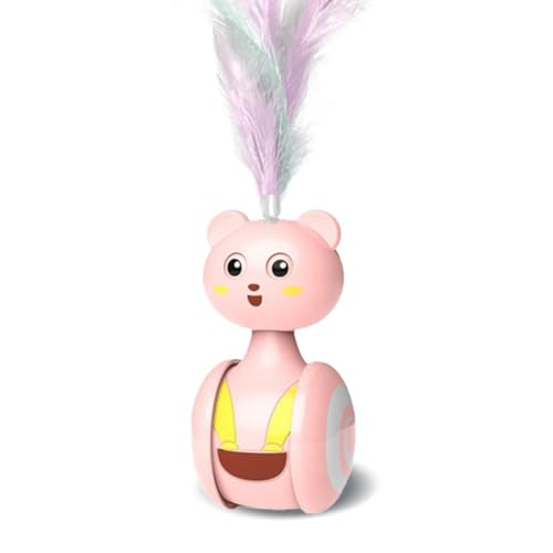 Malloy Pink Cats -Schaukelspielzeug, Kätzchen, Interaktives Balance-Auto, Katzen, Verfolgungsjagd, Spielzeug, Haustierprodukt, Farbige Federn, Langlebig, Hohe Qualität, Einfach zu Bedienen Malloy Pink Cats -Schaukelspielzeug, Kätzchen, Interaktives Balance-Auto, Katzen, Verfolgungsjagd, Spielzeug, Haustierprodukt, Farbige Federn, Langlebig, Hohe Qualität, Einfach zu Bedienen von Malloy