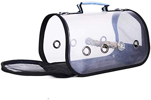 Malsyee Leichte Transportbox Vögel, Papageien, Reisekäfig mit Sitzstange Malsyee Leichte Transportbox Vögel, Papageien, Reisekäfig mit Sitzstange von Malsyee