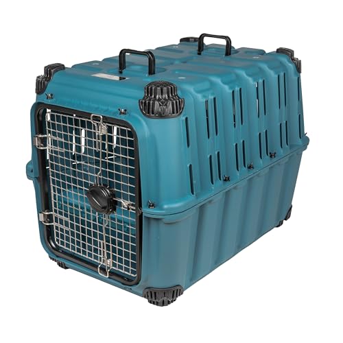 Mammoth Guardian Hundehütte – Lagoon Blue Kennel von Mammoth Pet Products