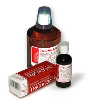 gegen Bakterielle Infektion, Verpilzung: TRICHOSAL, 100ml (2000 Liter Wasser) von Manaus Medikamente
