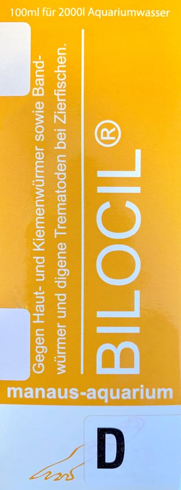 gegen Haut-, Kiemen- und Bandwürmer: BILOCIL D, 300 ml von Manaus Medikamente