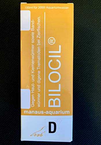 Manaus BILOCIL® D Aquarium-Production 100ml Medikament gegen Kiemenwürmer von Manaus