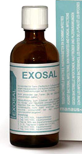 Manaus EXOSAL 100ml, Medikament gegen die meisten Infektionskrankheiten bei Zierfischen im Süß-und Meerwasser Aquarium Manaus EXOSAL 100ml, Medikament gegen die meisten Infektionskrankheiten bei Zierfischen im Süß-und Meerwasser Aquarium von Manaus