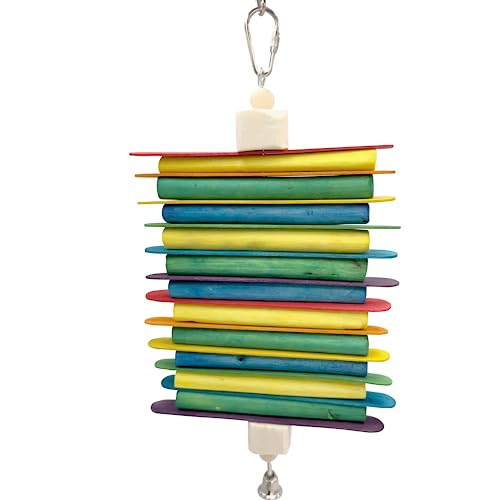 1125 Rainbow Sola Stick Stack Handgefertigtes Vogel-Kauspielzeug mit bunten Sola-Holzstäbchen – Futtersuchspielzeug für Sittiche und Nymphensittiche – sicheres und natürliches 1125 Rainbow Sola Stick Stack Handgefertigtes Vogel-Kauspielzeug mit bunten Sola-Holzstäbchen – Futtersuchspielzeug für Sittiche und Nymphensittiche – sicheres und natürliches von Mandarin Bird Toys