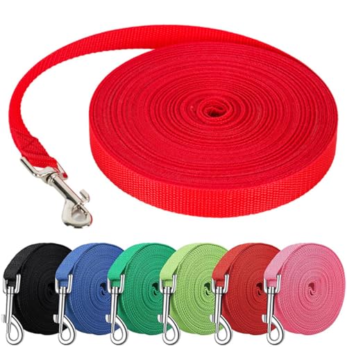 Mangroo Nylon-Hundeleine, Haustierbedarf, Trainingsleine, Outdoor-Geschirr, Führseil für kleine, mittelgroße Haustiere, 1,8 m, 4,5 m, 90 m, 12 m Mangroo Nylon-Hundeleine, Haustierbedarf, Trainingsleine, Outdoor-Geschirr, Führseil für kleine, mittelgroße Haustiere, 1,8 m, 4,5 m, 90 m, 12 m von Mangroo