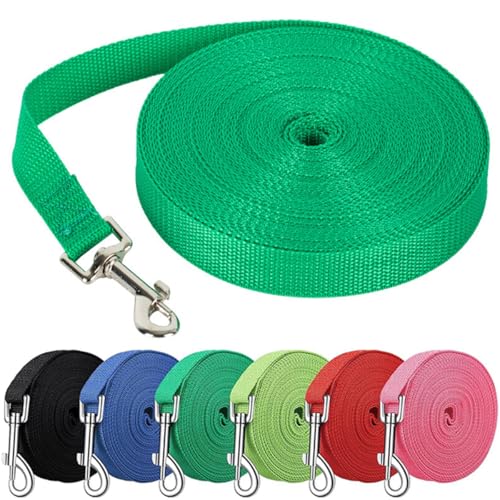Mangroo Nylon-Hundeleine, Haustierbedarf, Trainingsleine, Outdoor-Geschirr, Führseil für kleine, mittelgroße Haustiere, 1,8 m, 4,5 m, 90 m, 12 m Mangroo Nylon-Hundeleine, Haustierbedarf, Trainingsleine, Outdoor-Geschirr, Führseil für kleine, mittelgroße Haustiere, 1,8 m, 4,5 m, 90 m, 12 m von Mangroo