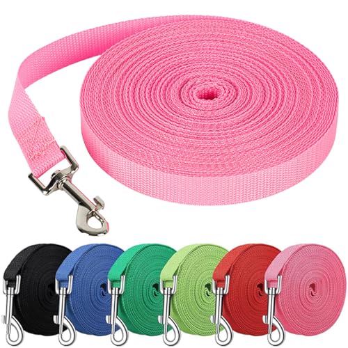 Mangroo Nylon-Hundeleine, Haustierbedarf, Trainingsleine, Outdoor-Geschirr, Führseil für kleine, mittelgroße Haustiere, 1,8 m, 4,5 m, 90 m, 12 m Mangroo Nylon-Hundeleine, Haustierbedarf, Trainingsleine, Outdoor-Geschirr, Führseil für kleine, mittelgroße Haustiere, 1,8 m, 4,5 m, 90 m, 12 m von Mangroo