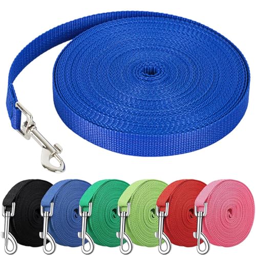 Mangroo Nylon-Hundeleine, Haustierbedarf, Trainingsleine, Outdoor-Geschirr, Führseil für kleine, mittelgroße Haustiere, 1,8 m, 4,5 m, 90 m, 12 m Mangroo Nylon-Hundeleine, Haustierbedarf, Trainingsleine, Outdoor-Geschirr, Führseil für kleine, mittelgroße Haustiere, 1,8 m, 4,5 m, 90 m, 12 m von Mangroo