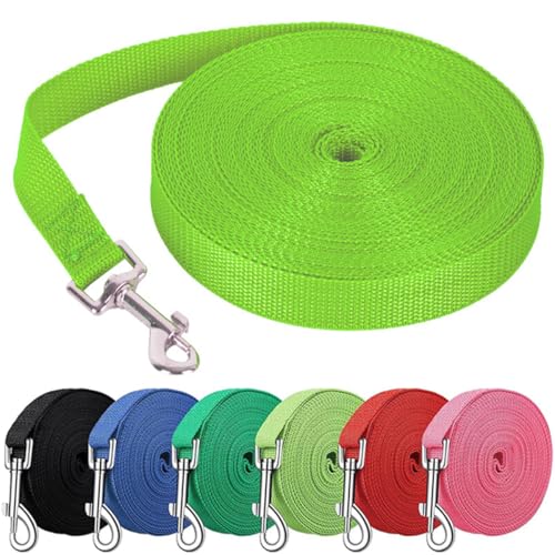 Mangroo Nylon-Hundeleine, Haustierbedarf, Trainingsleine, Outdoor-Geschirr, Führseil für kleine, mittelgroße Haustiere, 1,8 m, 4,5 m, 90 m, 12 m Mangroo Nylon-Hundeleine, Haustierbedarf, Trainingsleine, Outdoor-Geschirr, Führseil für kleine, mittelgroße Haustiere, 1,8 m, 4,5 m, 90 m, 12 m von Mangroo
