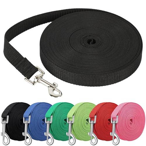 Mangroo Nylon-Hundeleine, Haustierbedarf, Trainingsleine, Outdoor-Geschirr, Führseil für kleine, mittelgroße Haustiere, 1,8 m, 4,5 m, 90 m, 12 m Mangroo Nylon-Hundeleine, Haustierbedarf, Trainingsleine, Outdoor-Geschirr, Führseil für kleine, mittelgroße Haustiere, 1,8 m, 4,5 m, 90 m, 12 m von Mangroo