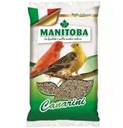 Futtermischung für Kanarienvögel 1 kg Futter mit Samen und Manitoba-Keks von Manitoba