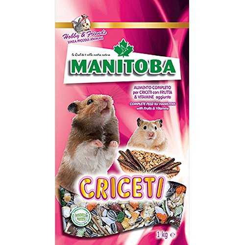 MANITOBA Hamsterfutter für Hamster 1 kg - Nagerfutter von Manitoba