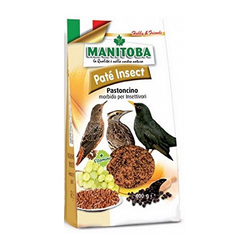 Manitoba - Paté Insect 400 g Paste für Insektenfressende Vögel von Manitoba