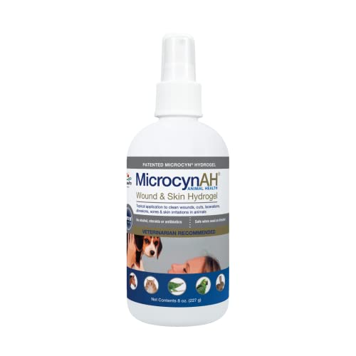 Microcyn AH Wund & Hautpflege Hydrogel, für Haustiere 237ml von Manna Pro