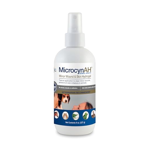 Microcyn AH Wund & Hautpflege Hydrogel, für Haustiere 237ml von Manna Pro