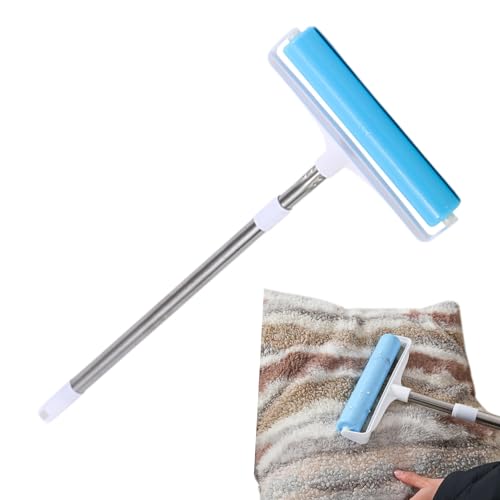 Flusenroller,Extra Klebriger Tierhaarentferner für Kleidung - Waschbare Bürste Reiniger Haustierzubehör für Kleidung Möbel Auto Teppich Bett Wäsche und Boden von Manolyee