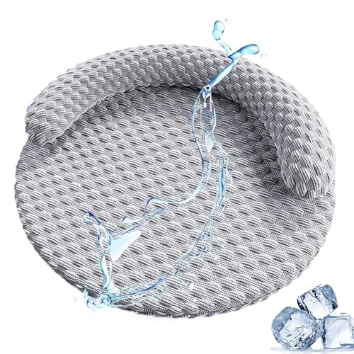 Kühlmatte Für Katzen - wasserdichte Hundebett Matte Für Den Sommer,rutschfeste Komfortable Kuscheldecke Für Welpen Kätzchen Drinnen Draußen Haus Auto Ruhe von Manolyee