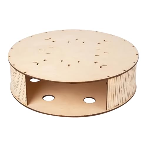 Manolyee Interaktives Katzenspielzeug | Holz Jagdbox Mit Beute Spiel Für Kätzchen - Haustierbedarf, Katzenspielzeug Für Bewegung Und Intelligenz Zuhause Balkon Garten Manolyee Interaktives Katzenspielzeug | Holz Jagdbox Mit Beute Spiel Für Kätzchen - Haustierbedarf, Katzenspielzeug Für Bewegung Und Intelligenz Zuhause Balkon Garten von Manolyee